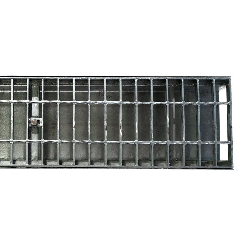 Class B Galvanised Traditional Grate and Channel Set - 3 Sizes Available