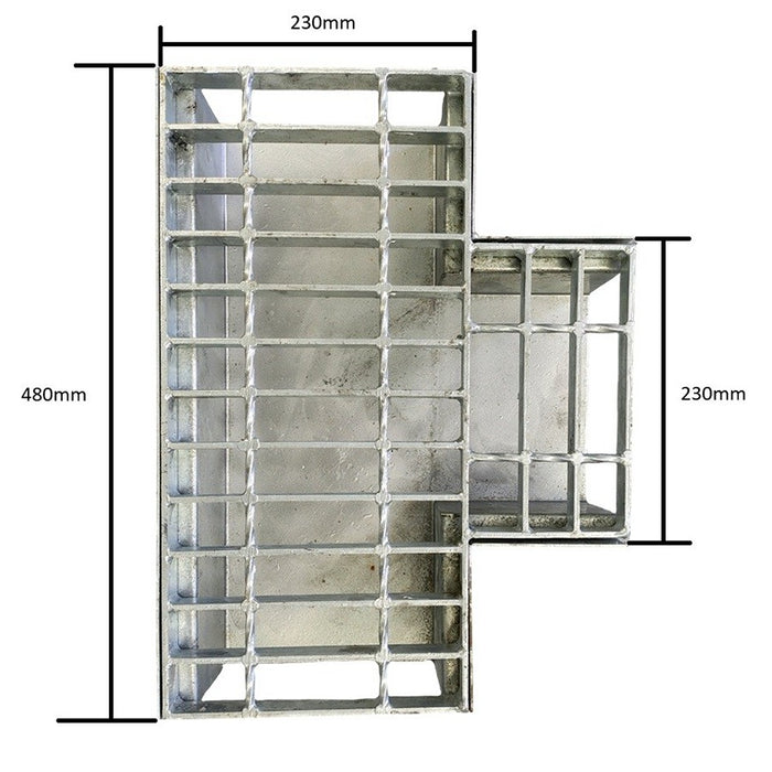 T Connectors For Grates and Channels | 2 Sizes Available