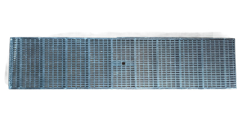 Class B Storm Water Drainage Galvanised Linear Steel Grate Only 230mm 25mm 1m