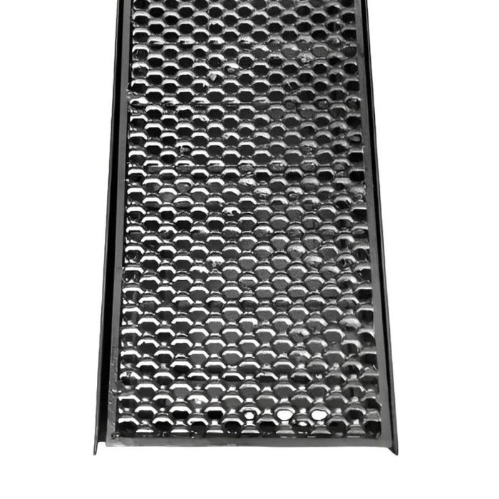 Heavy Duty Storm Water Galvanised Heelguard Grate Only 300mm 25mm 1m