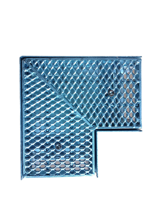 Heavy Duty Galvanised Heelguard Grate and Channel Set - 3 Sizes Available