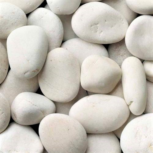 Ivory White Pebbles 30-50mm