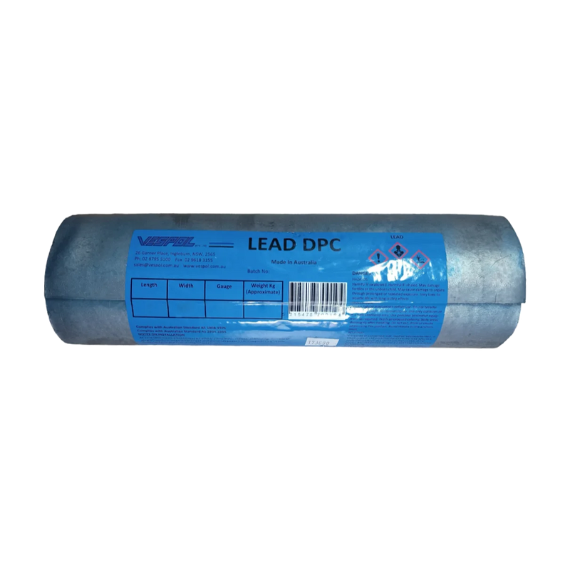 Lead Flashing 15KG 3M - 5 Sizes Available