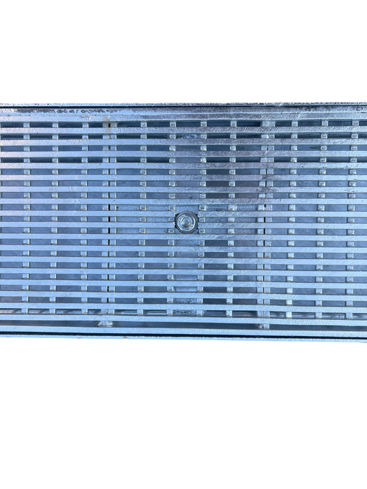 Heavy Duty Galvanised Linear Heelguard Grate and Channel
