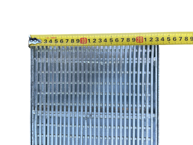 Heavy Duty Galvanised Linear Heelguard Grate and Channel