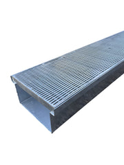 Heavy Duty Galvanised Linear Heelguard Grate and Channel