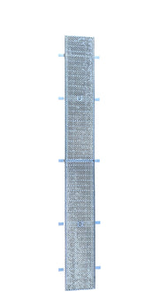 Galvanised Steel Heelguard Grate and Frame Complete Set 230mm 30mm 2m