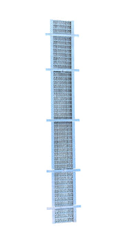 Galvanised Steel Heelguard Grate and Frame Complete Set 230mm 30mm 2m
