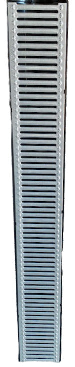 Plastic Drainage Channel Grate Set Galvanised Steel Grate