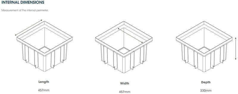 Reln Series 600 Riser 300mm