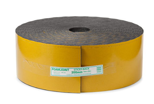 Vespol Stickyback Adhesive Foam Joint Expansion Joint Filler - 5 Sizes