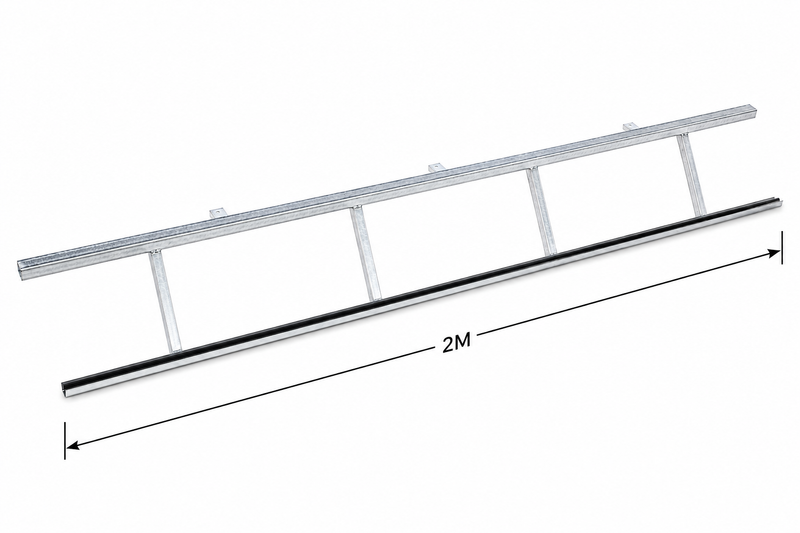 Class B Galvanised Steel Grates & Frames Complete Set 300mm 30mm 2m