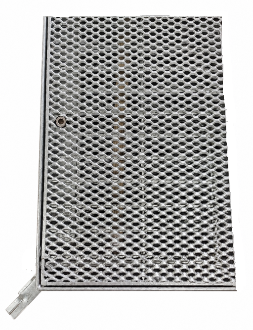 Class B Galvanised Heelguard Grate and Frame 600mm X 900mm X 50mm | Centre Hinged and Open