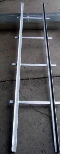 Class B Galvanised Steel Grate and Frame Complete Set 150mm 30mm 2m