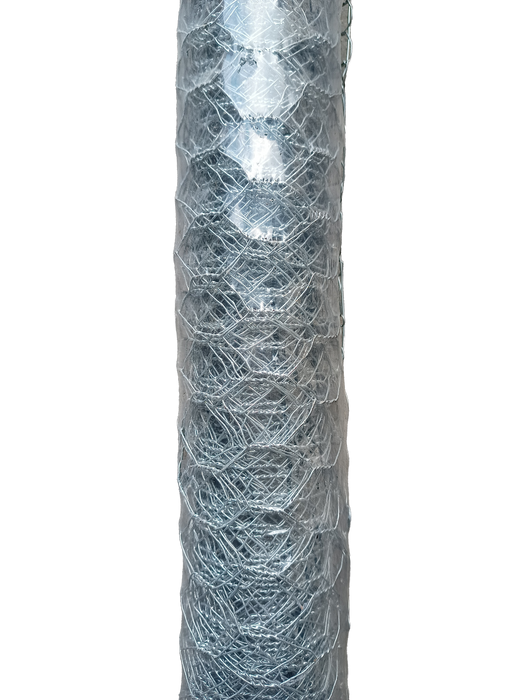 Galvanised Hexagonal Netting Chicken Wire Mesh Roll | Small Aperture - 2 Lengths Available