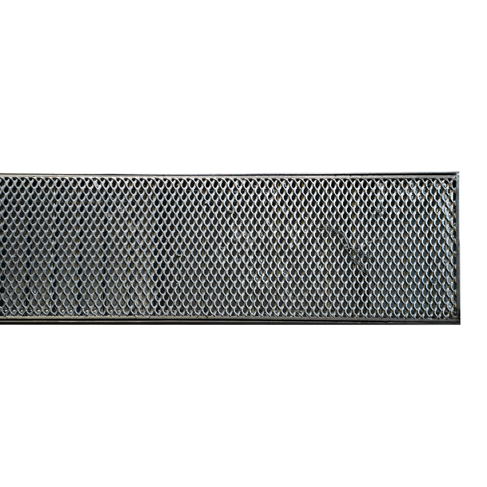 Heavy Duty Storm Water Galvanised Heelguard Grate Only 300mm 25mm 1m