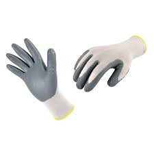 Nitrile Gloves Palm Dipped Work Gloves