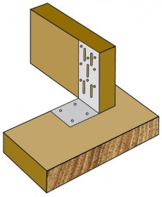 Pergola Post Angle