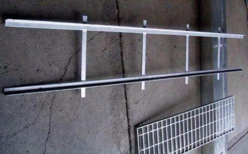 Class B Galvanised Steel Grates & Frames Complete Set 300mm 30mm 2m