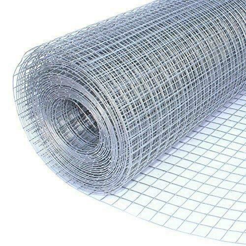 Aviary Mesh Wire Netting Roll 12.5x12.5x0.71mmx30m
